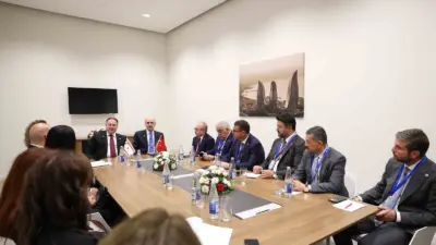 Türkiye Büyük Millet Meclisi (TBMM) Başkanı Numan Kurtulmuş, Bakü’de KKTC