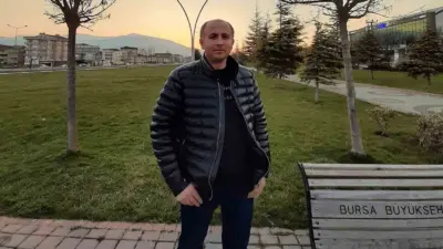 Bursa’nın İnegöl ilçesinde meydana gelen kazada kontrolden çıkarak devrilen traktörün