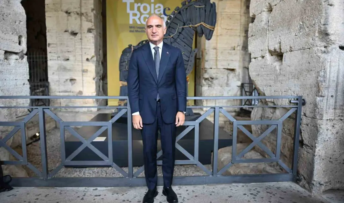 Kültür ve Turizm Bakanı Mehmet Nuri Ersoy, İtalya’nın başkenti Roma’daki