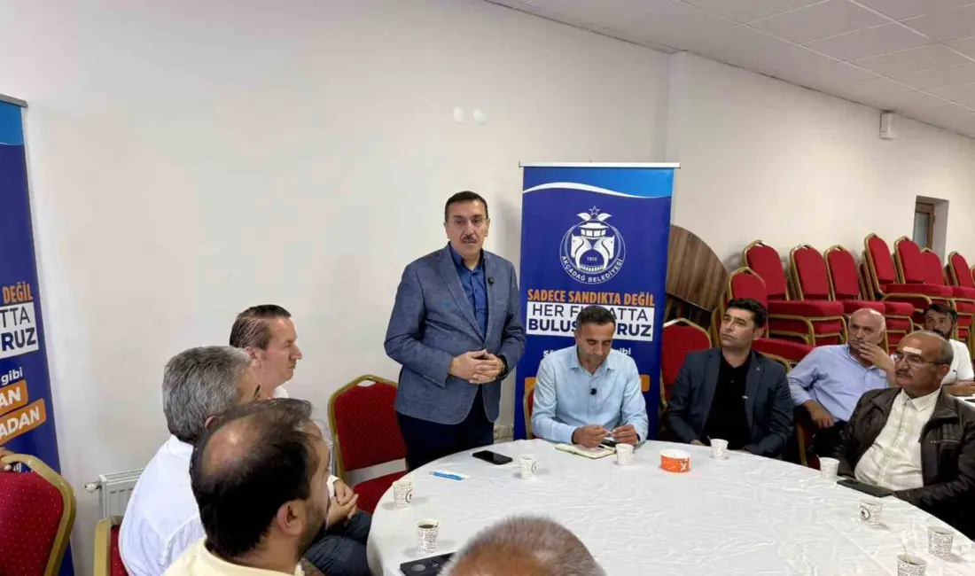 AK Parti Malatya Milletvekili Bülent Tüfenkci, Akçadağ’ın Kozluca Mahallesi’nde muhtarlar