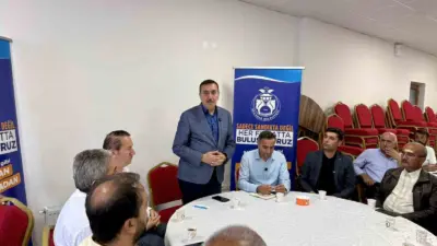 AK Parti Malatya Milletvekili Bülent Tüfenkci, Akçadağ’ın Kozluca Mahallesi’nde muhtarlar