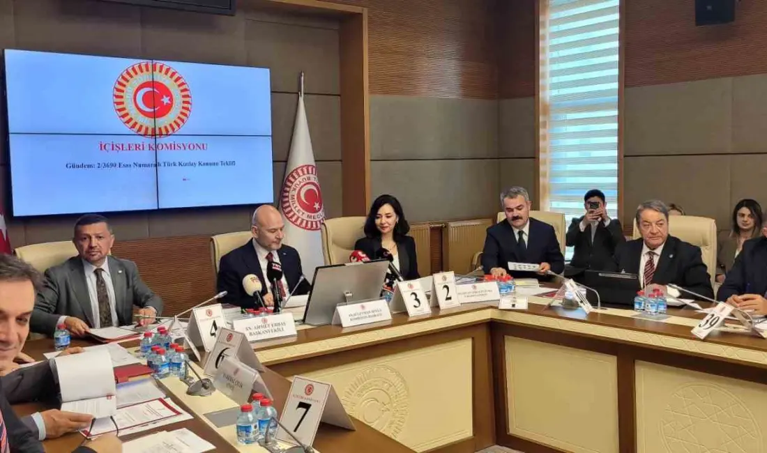 TBMM İçişleri Komisyonu, Türk Kızılay’ına ilişkin kanun teklifini görüşmek için
