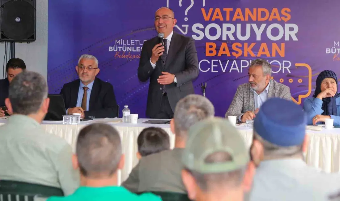 Konya’nın merkez Meram ilçesinde, vatandaşlarla yerel yönetim arasında doğrudan iletişim