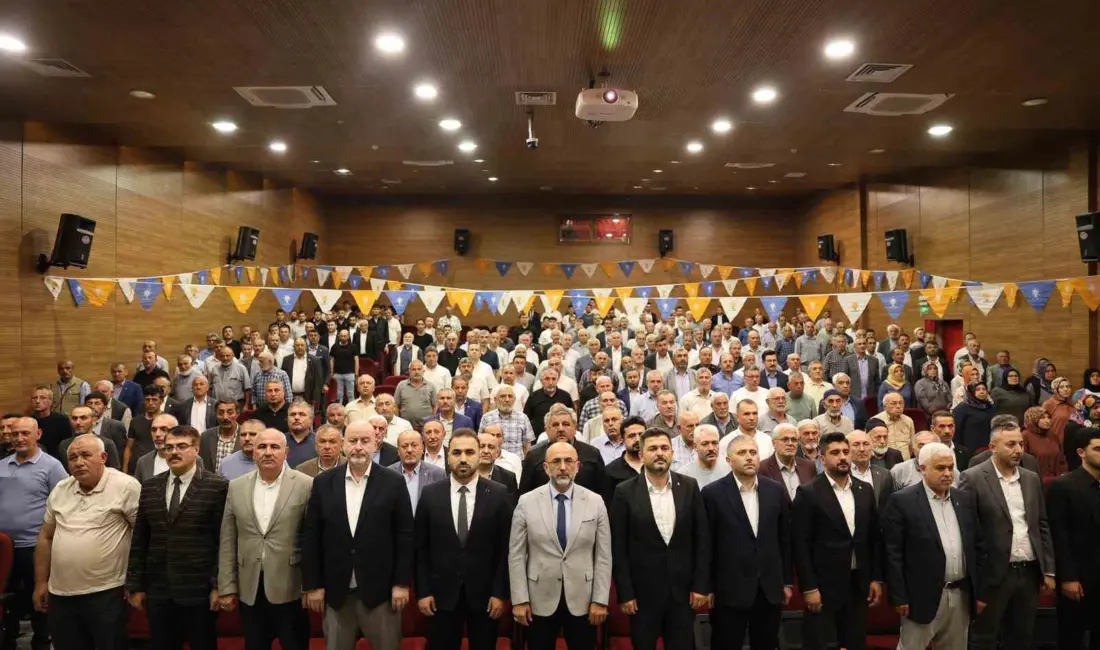 AK Parti Vezirköprü İlçe Başkanlığı tarafından düzenlenen 99. İlçe Danışma