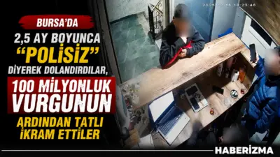 Bursa’da kendilerini polis olarak tanıtan organize dolandırıcılık şebekesi, yaşlı bir