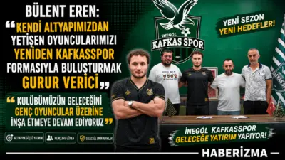 Kafkasspor Futbol Şube Sorumlusu Bülent Eren, 2006 doğumlu kanat oyuncusu