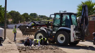 Ayvalık Belediyesi Fen İşleri Müdürlüğü ekipleri, Ali Çetinkaya Mahallesi son