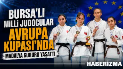 Osmangazi Belediyespor altyapısından yetişen milli judocular, Kocaeli’de düzenlenen Yıldızlar Avrupa