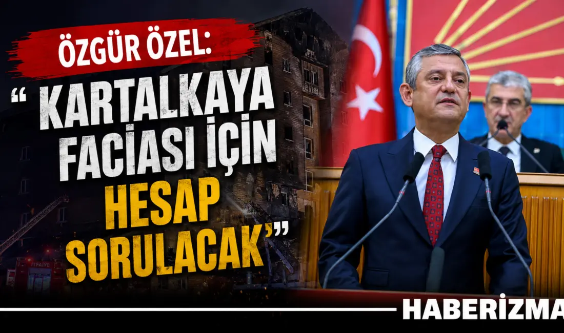 CHP Grup Başkanı Özgür Özel, partisinin grup toplantısında yaptığı konuşmada