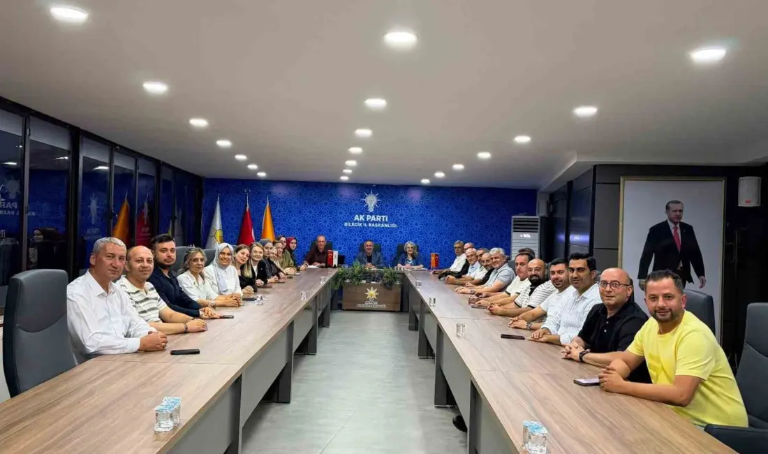 AK Parti Bilecik İl Başkanlığı’nın haftalık olağan İl Yönetim Kurulu
