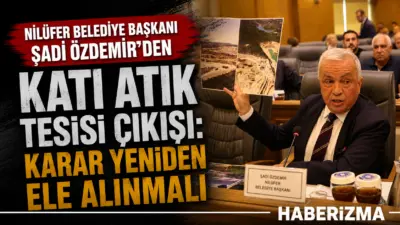 Bursa Büyükşehir Belediyesi Temmuz Ayı 2. Olağan Meclis Toplantısı’nda söz