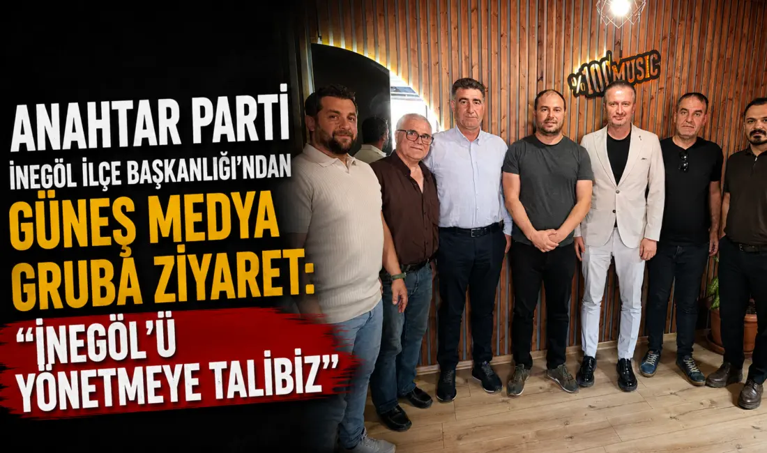 Anahtar Parti İnegöl İlçe Başkanı Alper Ildırel ve yönetim kurulu