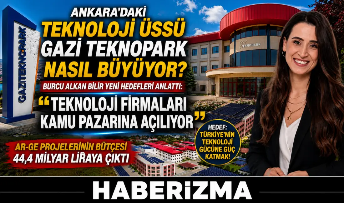 Ankara’daki Teknoloji Üssü Gazi Teknopark Nasıl Büyüyor? Burcu Alkan Bilir