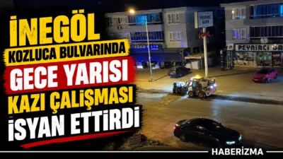 Bursa’nın İnegöl ilçesinde dün gece Kozluca Bulvarı üzerinde saat 23.30