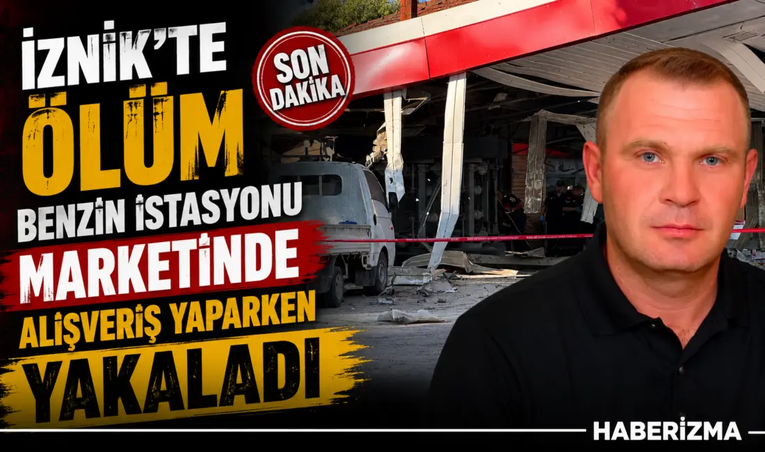 Bursa’nın İznik ilçesinde sürücüsünün kontrolünden çıkan kömür yüklü tır akaryakıt