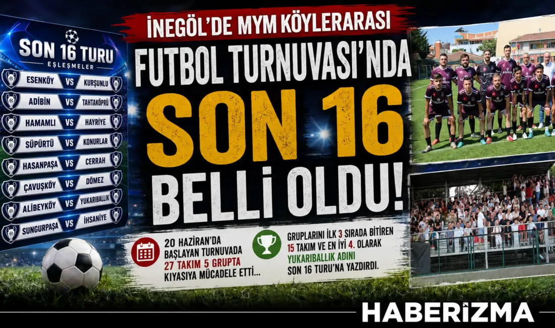 MYM Köylerarası Futbol Turnuvası’nda grup maçları Cumartesi ve Pazar Kurtuluş