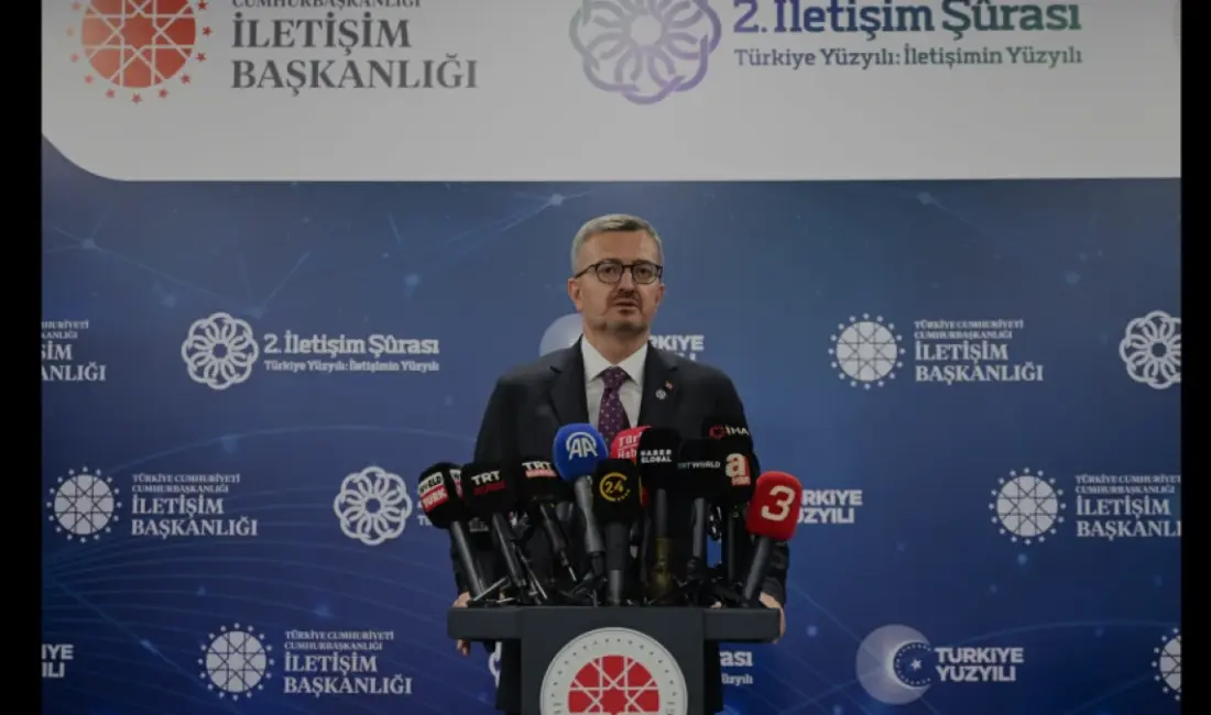 İletişim Başkanı Burhanettin Duran, 425 uzmanın katılımıyla düzenlenen 2. İletişim
