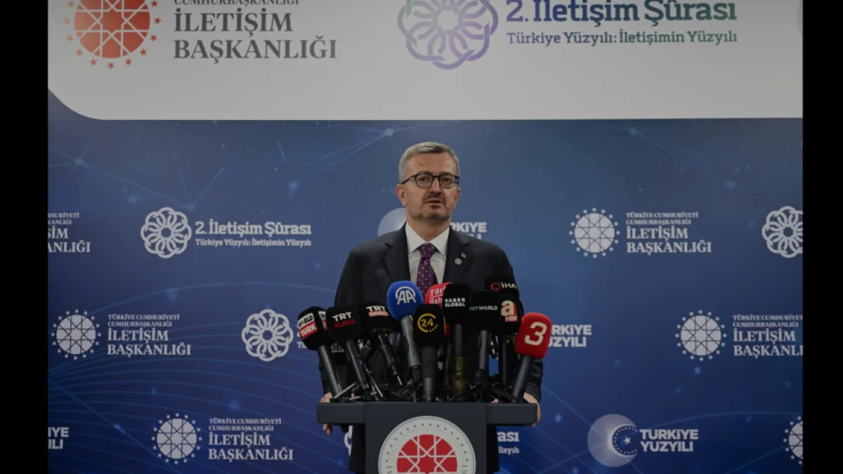 İletişim Başkanı Burhanettin Duran, 425 uzmanın katılımıyla düzenlenen 2. İletişim