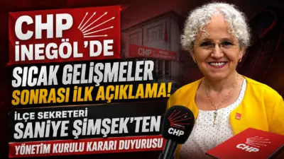 CHP İnegöl İlçe Başkanlığı'nda eski Gençlik Kolları Başkanı Ertuğrul Kuzkun’un
