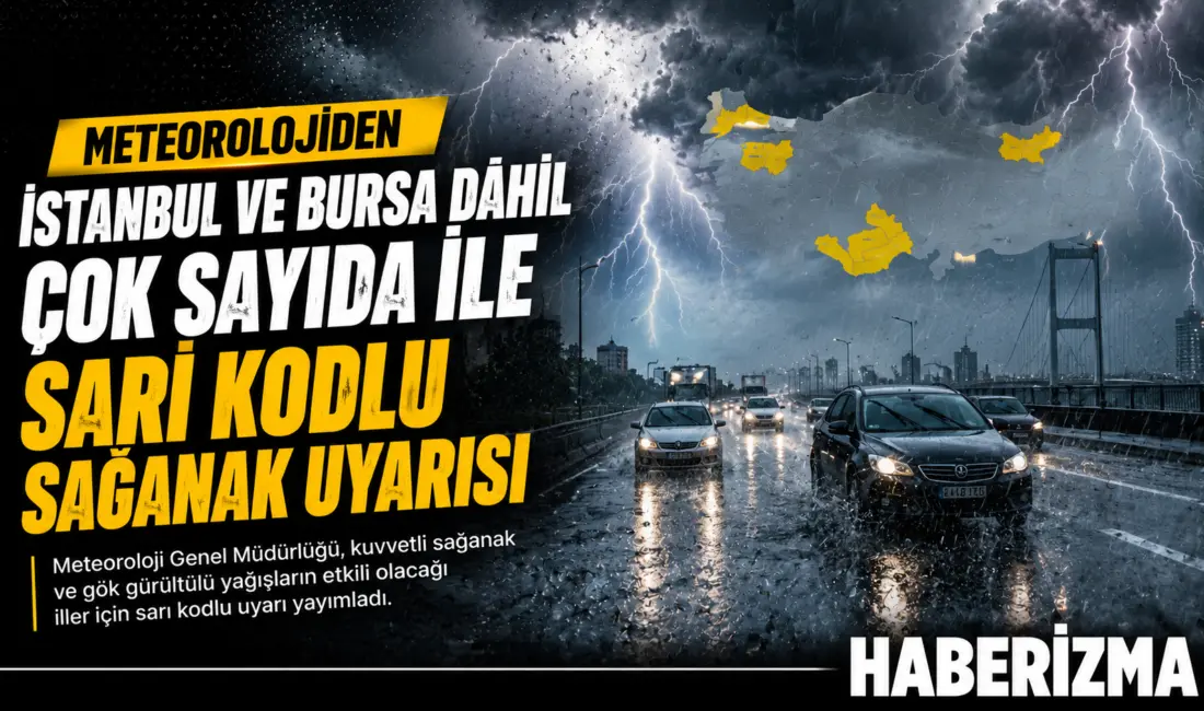 Meteoroloji Genel Müdürlüğü (MGM), Trakya, İstanbul, Bursa, Kocaeli ve Doğu