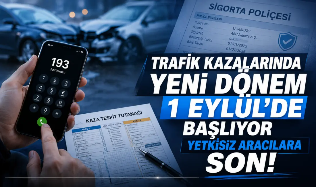 Türkiye Sigorta Birliği (TSB), vatandaşların trafik kazaları sonrasında hasar ihbarlarını