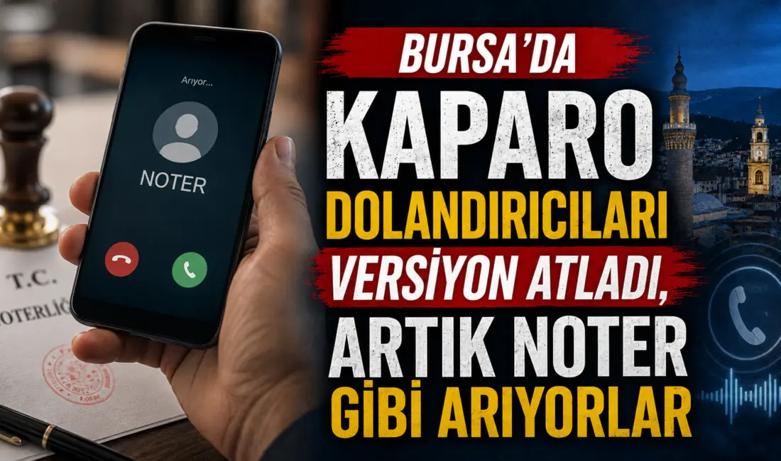 Bursa merkezli 7 ayrı ilde, internet üzerinden araç satışı yapan