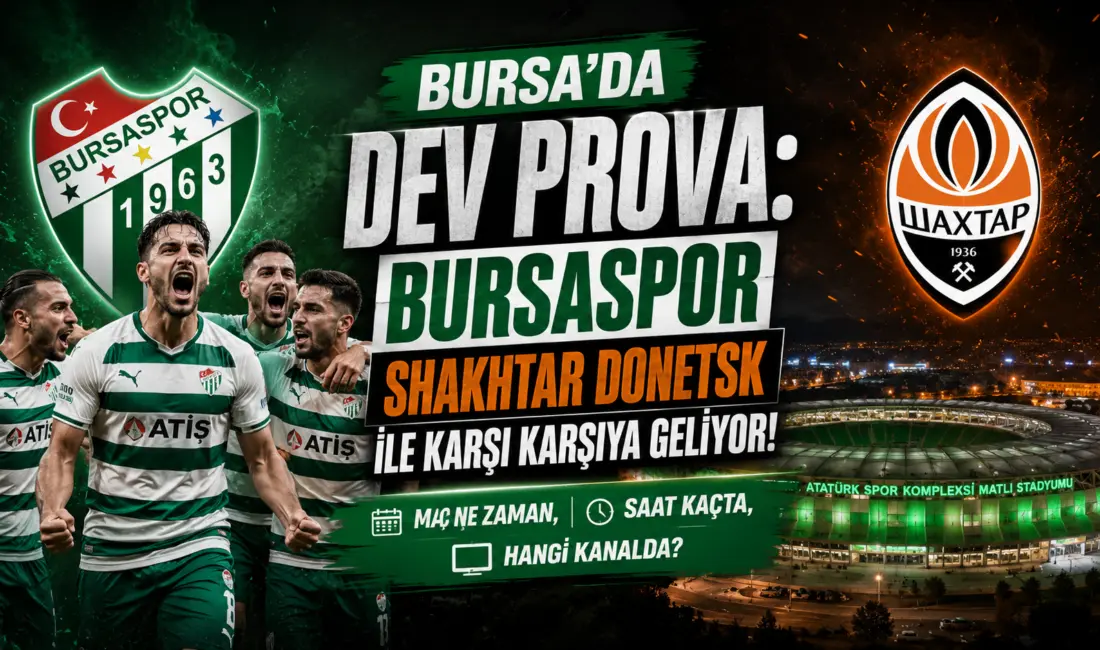 Yeni sezon hazırlıklarını tüm hızıyla sürdüren Bursaspor, Atatürk Spor Kompleksi