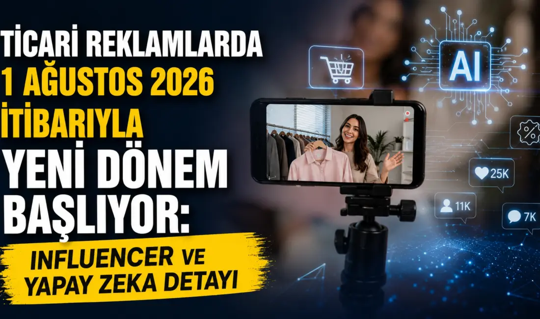 Ticaret Bakanlığı'nın yeni yönetmeliği 1 Ağustos'ta yürürlükte. Influencer reklamlarından yapay
