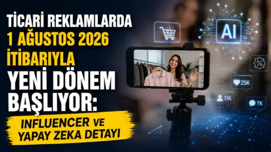 Ticaret Bakanlığı'nın yeni yönetmeliği 1 Ağustos'ta yürürlükte. Influencer reklamlarından yapay