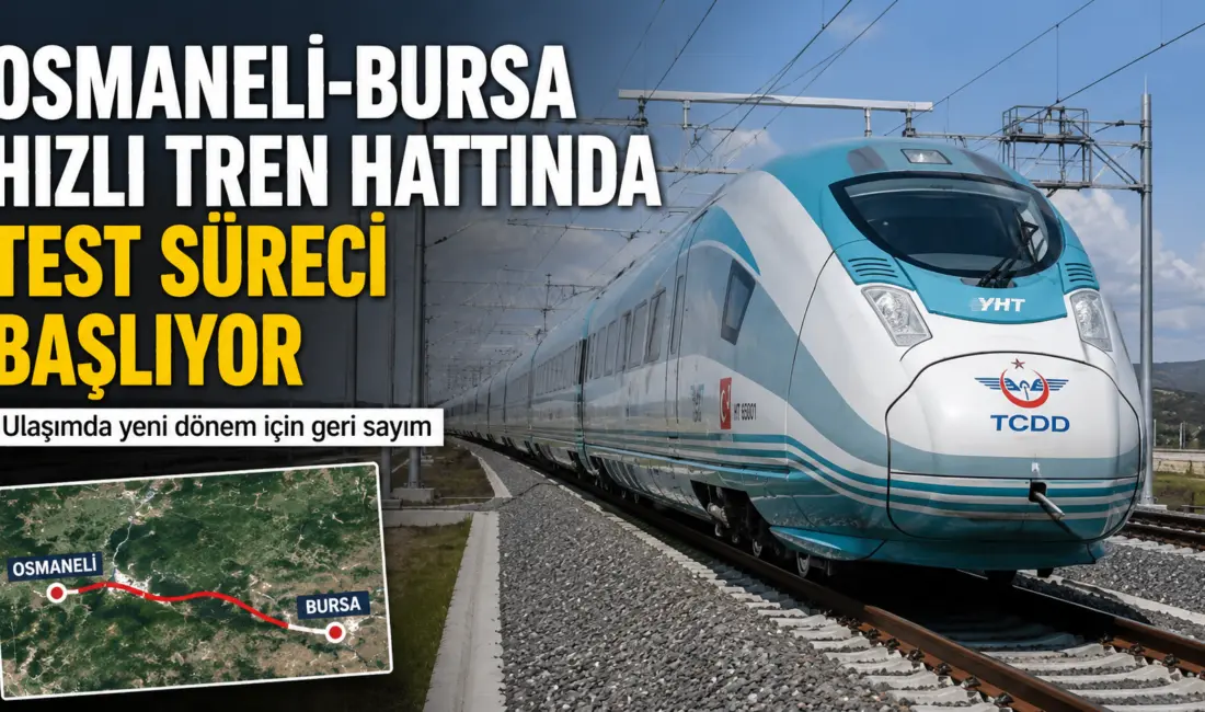 Ulaştırma ve Altyapı Bakanı Abdulkadir Uraloğlu, Bandırma-Bursa-Yenişehir-Osmaneli Hızlı Tren Projesi