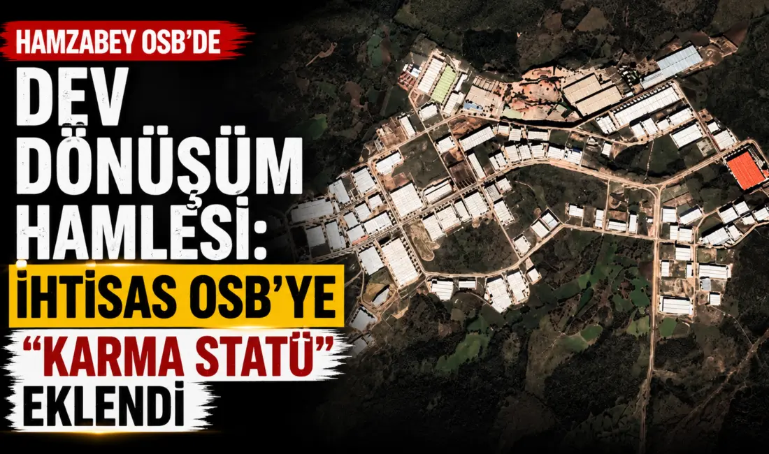 Bursa'nın ihracat merkezi İnegöl'de sanayinin çehresini değiştirecek kritik bir adım
