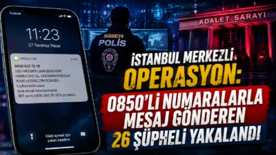 Vatandaşların cep telefonlarına SMS göndererek yasa dışı bahis ve kumar