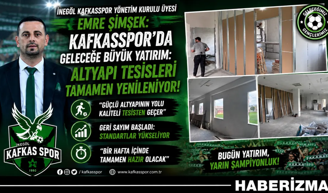 Genç yeteneklere verdiği önemle bilinen İnegöl Kafkasspor, geleceğin yıldızlarını yetiştirdiği
