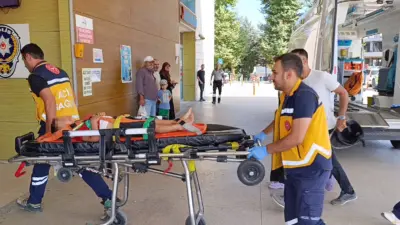 Bursa’nın İnegöl ilçesinde, 4 yaşındaki bir çocuk apartmanın ikinci katındaki