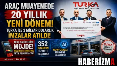 Türkiye genelinde araç muayene istasyonlarının yapımı, bakımı ve işletilmesini kapsayan