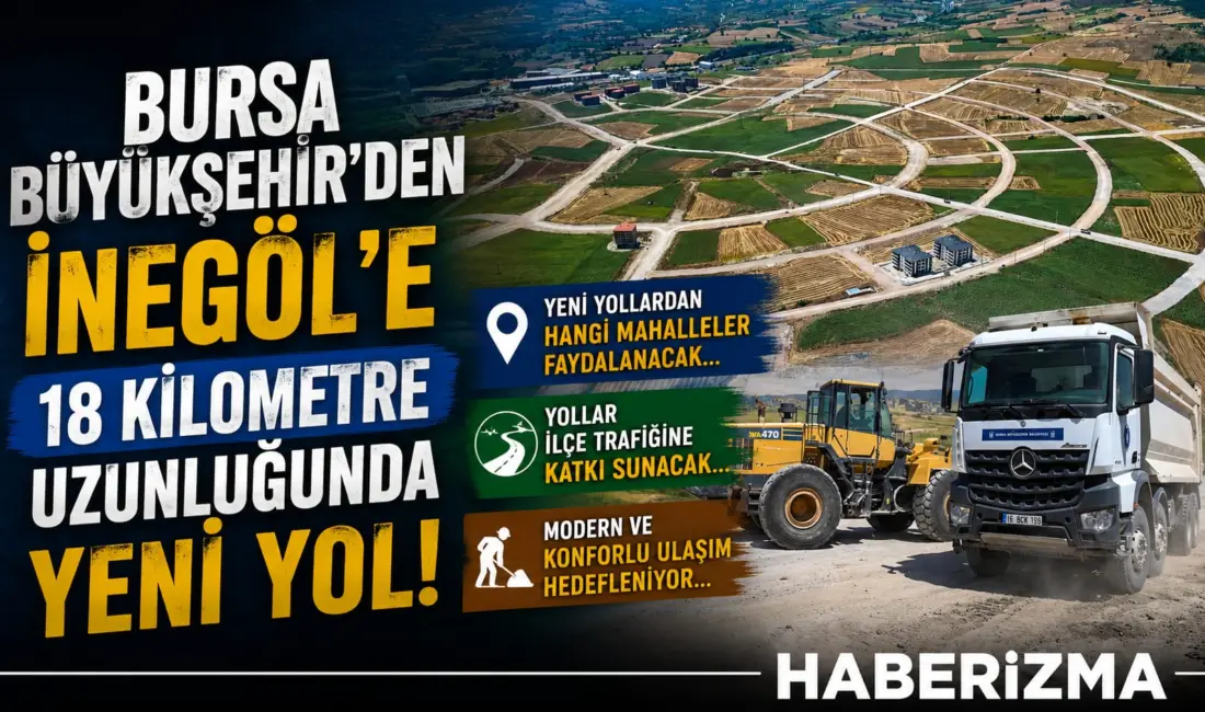 Bursa Büyükşehir Belediyesi, il genelinde çalışmalarını sürdürdüğü yeni imar yolları