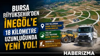 Bursa Büyükşehir Belediyesi, il genelinde çalışmalarını sürdürdüğü yeni imar yolları