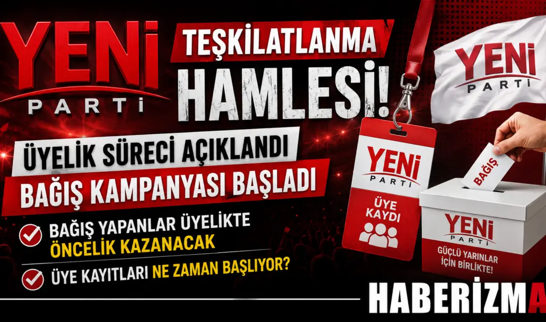 CHP’den ayrılan Özgür Özel liderliğinde kurulan YENİ Parti, Ankara merkezli