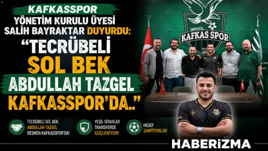 Kafkasspor,Bursaspor’da uzun yıllar forma giydikten sonra geçtiğimiz sezonu Amed sportif