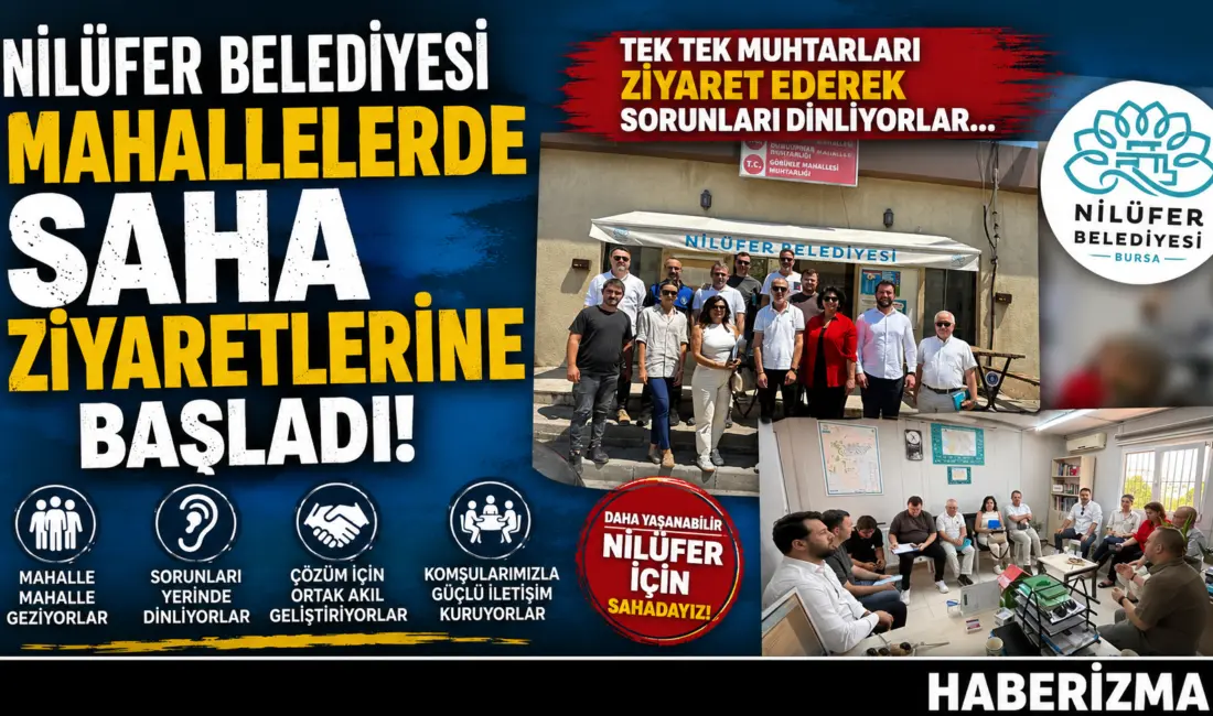 Bursa’da Nilüfer Belediyesi, mahalle muhtarlarından gelen talep ve öneriler doğrultusunda