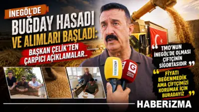 İnegöl Ziraat Odası Başkanı Sezai Çelik, Toprak Mahsulleri Ofisi’nin (TMO)