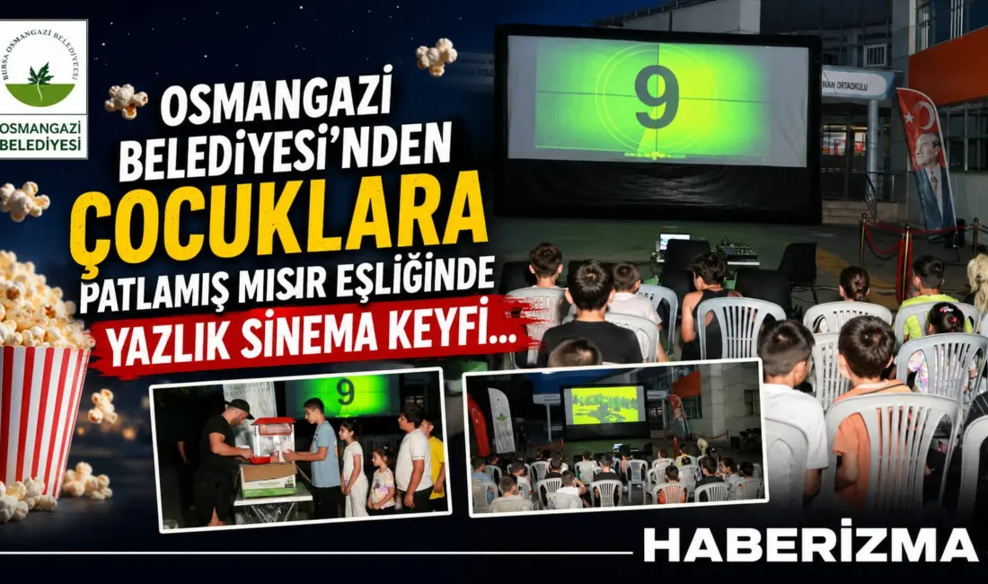 Osmangazi Belediyesi, çocukların yaz tatilini dolu dolu ve keyifli geçirebilmeleri