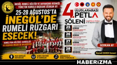 İnegöl Rumeli Türkleri Kültür ve Dayanışma Derneği tarafından düzenlenen 4.