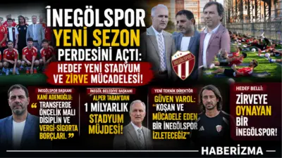 Nesine 2. Lig temsilcimiz İnegölspor, 2026-2027 futbol sezonu hazırlıklarına tesislerinde
