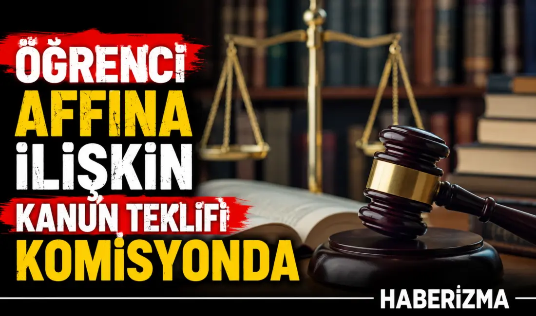 Öğrenci affına ve yükseköğretime ilişkin düzenlemeleri içeren Yükseköğretim Kanunu ve
