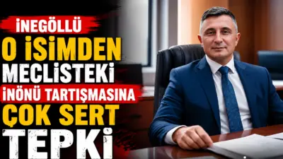 Bursa Büyükşehir Belediye Meclisinde ikinci Cumhurbaşkanı İsmet İnönü'ye yönelik eleştirilere