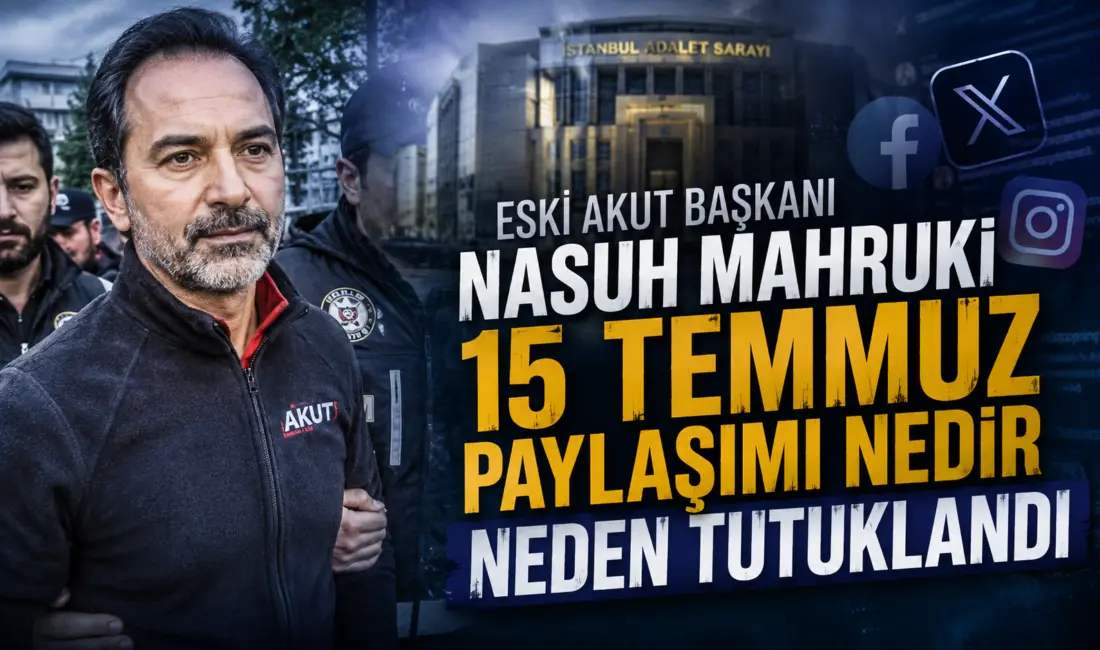 Arama Kurtarma Derneği (AKUT) kurucusu ve eski başkanı Nasuh Mahruki,