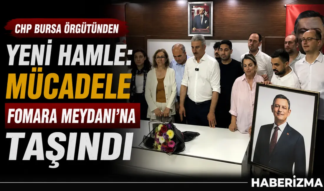 Bursa'da CHP Genel Merkezi tarafından görevden alınan İl Başkanı Nihat