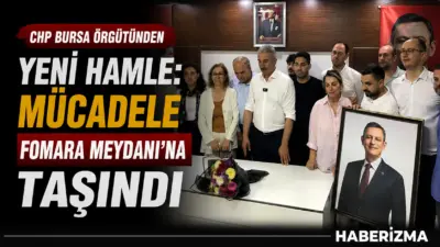 Bursa'da CHP Genel Merkezi tarafından görevden alınan İl Başkanı Nihat