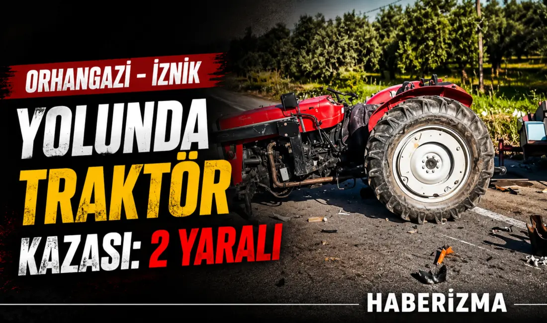 Bursa’nın Orhangazi ile İznik ilçelerini bağlayan kara yolunun Üreğil Mahallesi